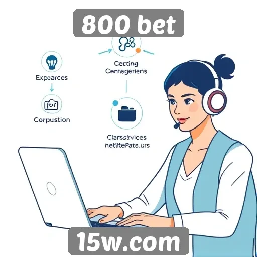 Recursos de suporte ao cliente na 800 bet